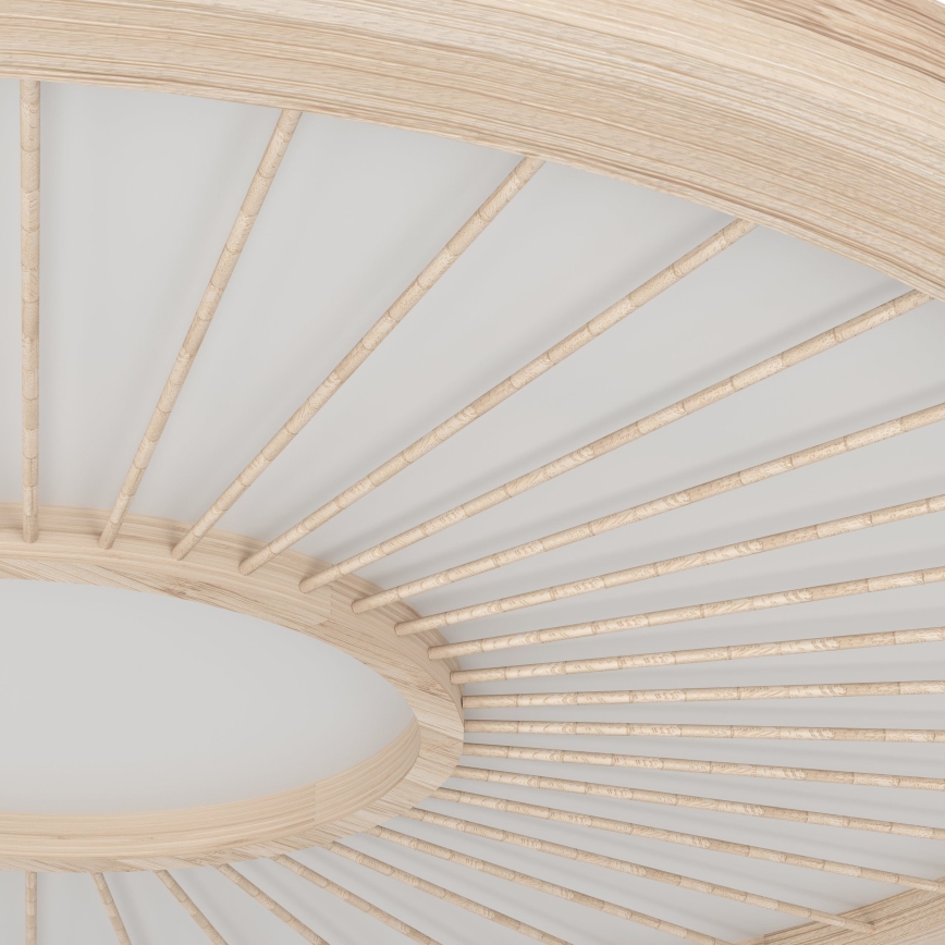 Eglo - LED Dimmelhető csillár zsinóron LED/36W/230V 4000K bézs