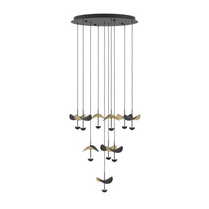 Eglo - LED Dimmelhető csillár zsinóron 10xLED/2,3W/230V 3000K átm. 58 cm