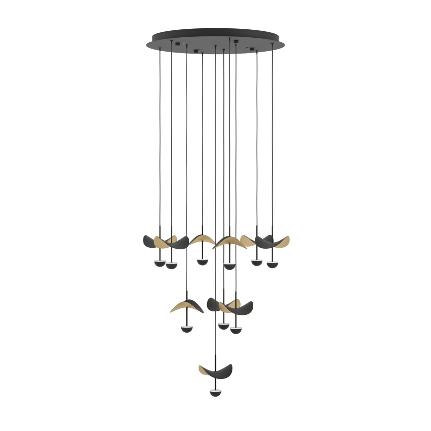 Eglo - LED Dimmelhető csillár zsinóron 10xLED/2,3W/230V 3000K átm. 58 cm