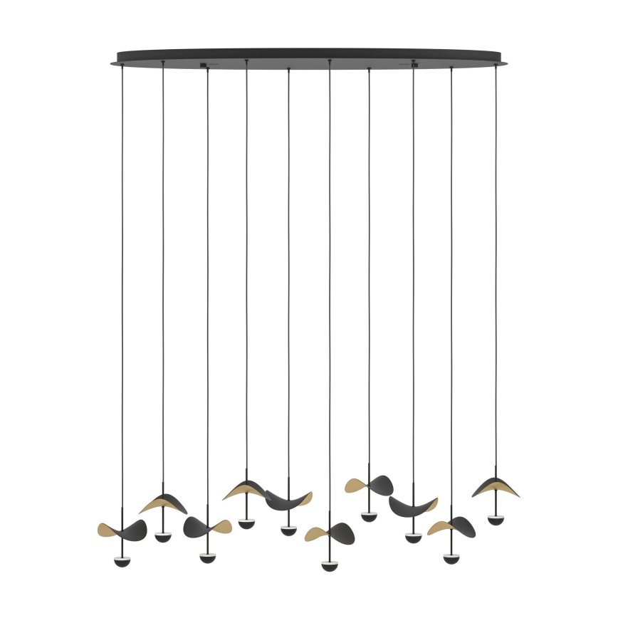 Eglo - LED Dimmelhető csillár zsinóron 10xLED/2,3W/230V 3000K