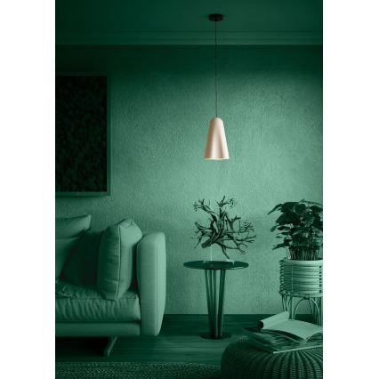 Eglo - Csillár zsinóron 1xE27/40W/230V bézs