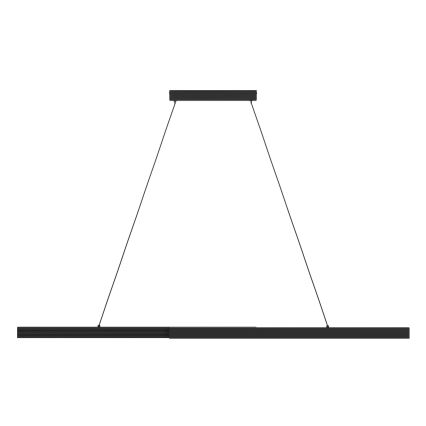 Eglo - LED állítható fényerejű függeszték kábellel LED/20W/230V 3000K fekete