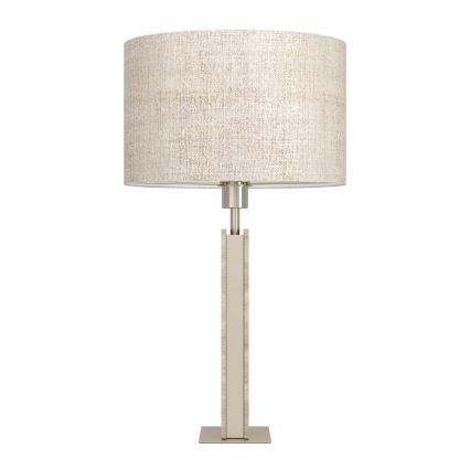 Eglo - Asztali lámpa 1xE27/40W/230V bézs