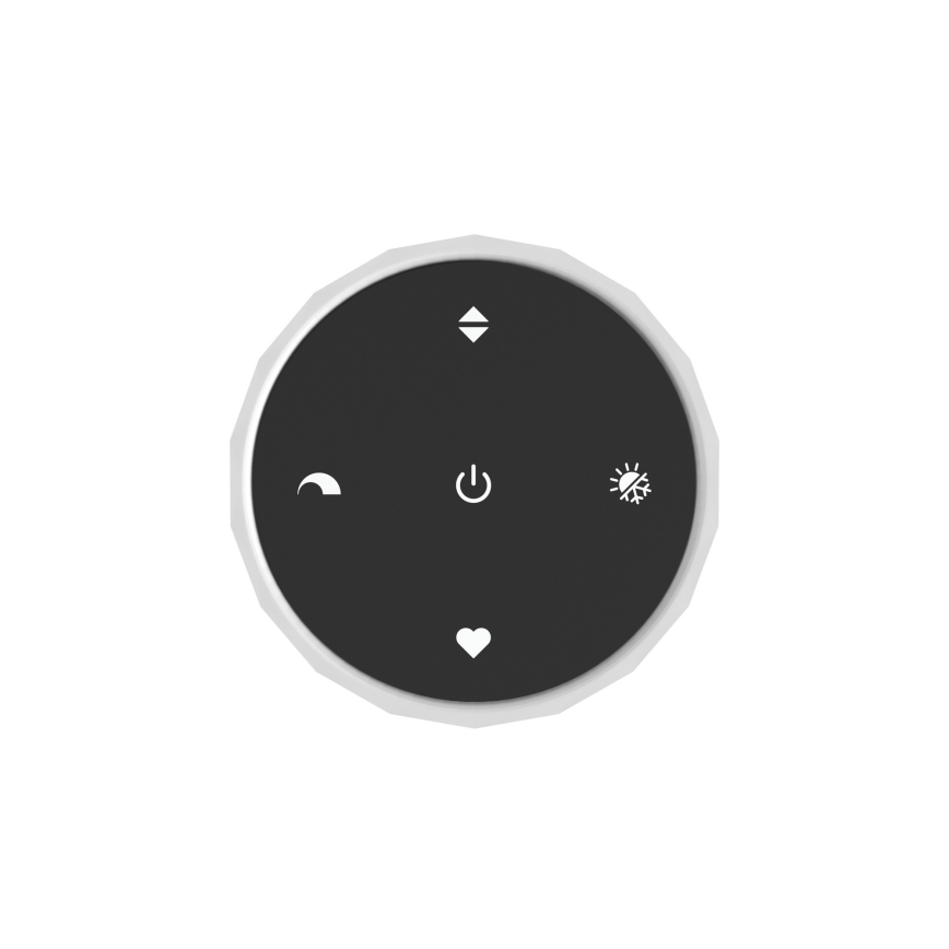 Eglo - dimmelhető mennyezeti LED lámpa LED/10W/230V + 4xLED/9,5W 2200-6500K átm. 55 cm barna + távirányító