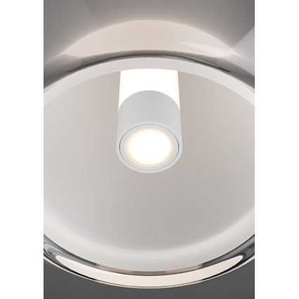 Eglo - fényerőszabályozható LED csillár kábelen LED/7W/230V + 2xLED/5,5W + 3xLED/1,6W 2200-6500K fekete króm