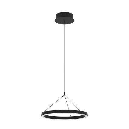 Eglo - LED fényerőszabályozható kábelen függesztett csillár LED/34,5W/230V 2200-6500K fekete + távirányító