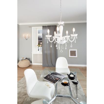 Eglo 39116 - Fali lámpa CARPENTO 2xE14/40W/230V