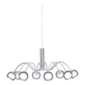 Eglo 39149 - LED Mennyezeti függesztékes lámpa MALAGÓN 8xLED/3,3W