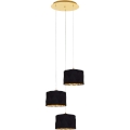 Eglo 39226 - Csillár DOLORITA 3xE27/60W/230V