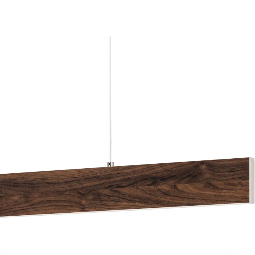 Eglo - LED dimmelhető, kábellel függeszthető csillár LED/21W/230V + LED/8,4W, diószínű