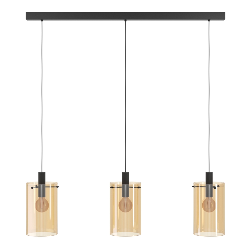 Eglo - Csillár zsinóron 3xE27/40W/230V