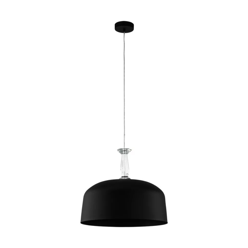 Eglo 39588 - MONTE FUERTE kábeles csillár 3xE27/10W/230V fekete