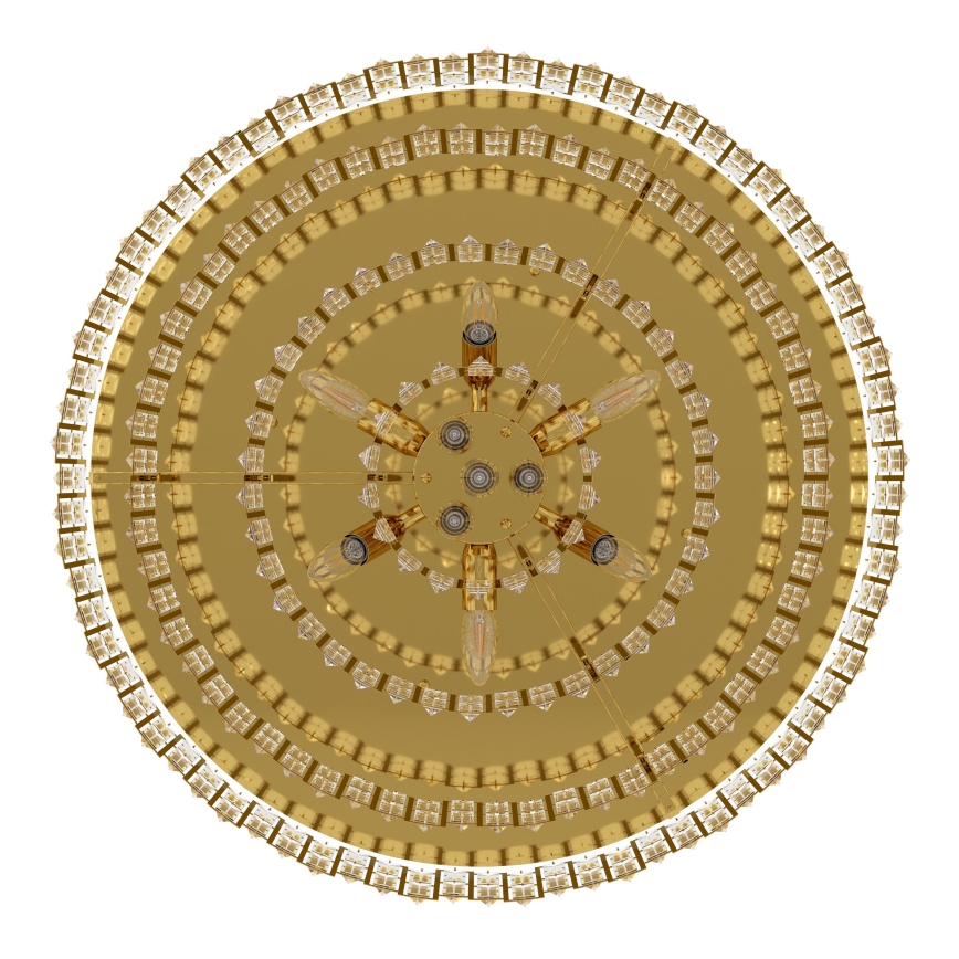Eglo - Mennyezeti lámpa 10xE14/25W/230V á. 78 cm