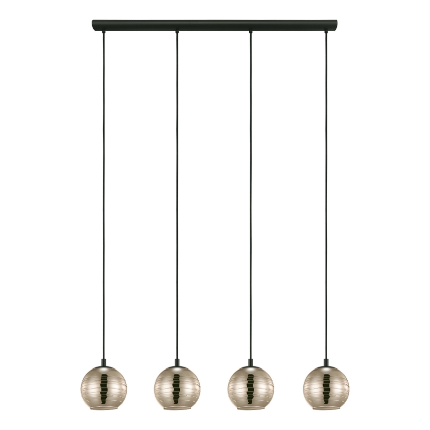 Eglo - Csillár zsinóron 4xE27/40W/230V