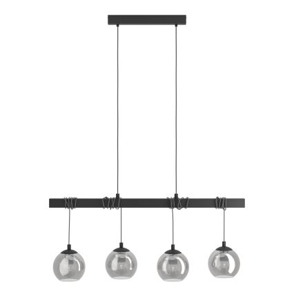 Eglo - Csillár zsinóron 4xE27/40W/230V