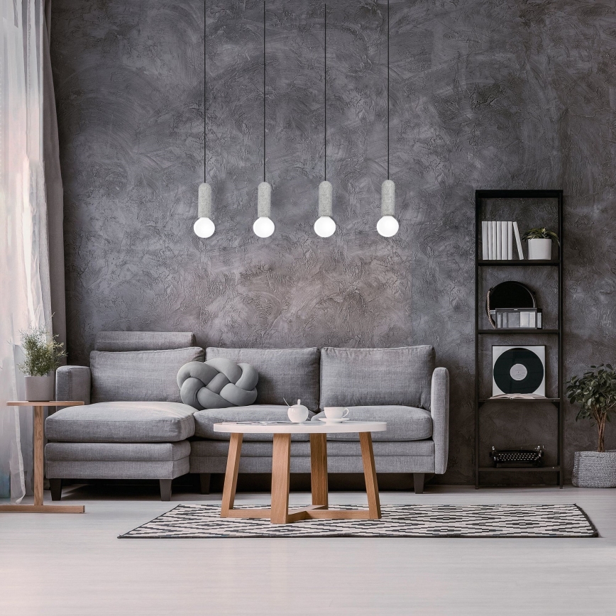 Eglo - Csillár zsinóron 4xE27/40W/230V