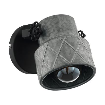 Eglo 39868 - HILCOTT fali lámpa 1xE27/40W/230V