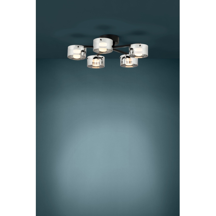 Eglo - LED Dimmelhető felületre szerelhető csillár 5xLED/5,4W/230V