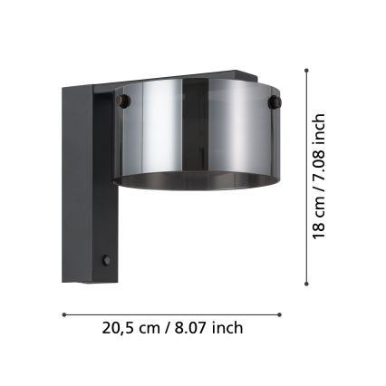 Eglo - Dimmelhető LED fali lámpa LED/7,2W/230V