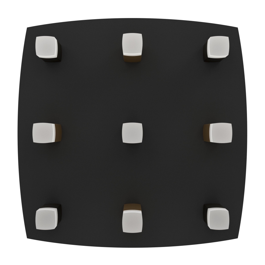 Eglo - LED Dimmelhető mennyezeti lámpa 9xLED/3,1W/230V 3000K antracit/arany