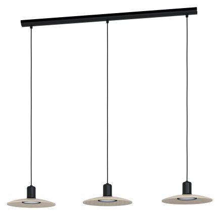 Eglo - LED Csillár zsinóron 3xGU10/4,6W/230V 3000K