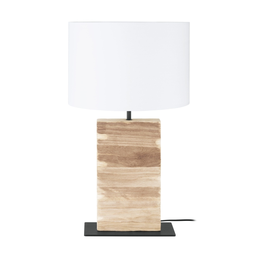 Eglo - Asztali lámpa 1xE27/40W/230V 62,5 cm barna