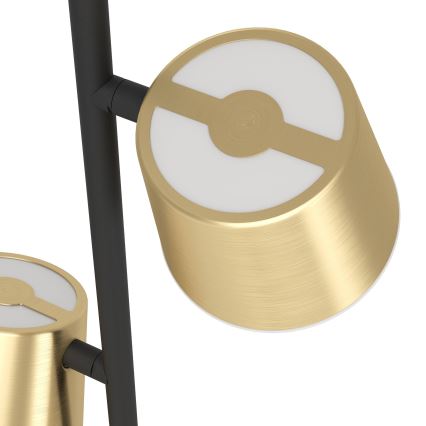 Eglo - LED Állólámpa 3xGU10/4,6W/230V 3000K arany