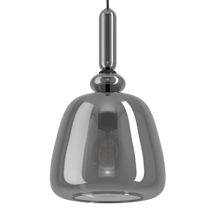 Eglo - Csillár zsinóron 1xE27/40W/230V füstös