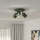 Eglo - 3× E14 spotlámpa, 3×40 W, 230 V, átmérő 25 cm, zöld