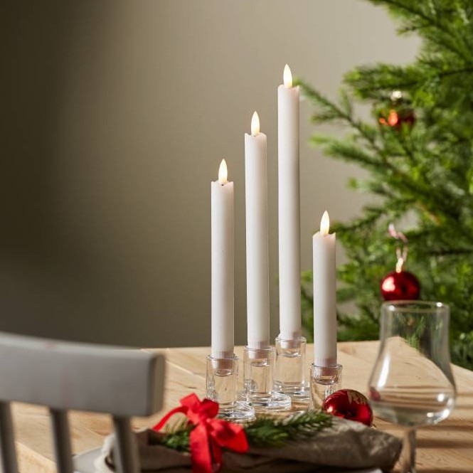 Eglo 410026 - KÉSZLET 4x LED Gyertya FLAMME LED/1xAAA fehér