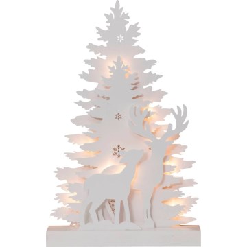 Eglo 410417 - LED karácsonyi dekoráció FAUNA 10xLED/0,03W/2xAA