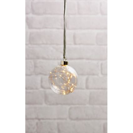 Eglo - LED Karácsonyi dekoráció 15xLED/0,012W/4,5/230V á. 10 cm