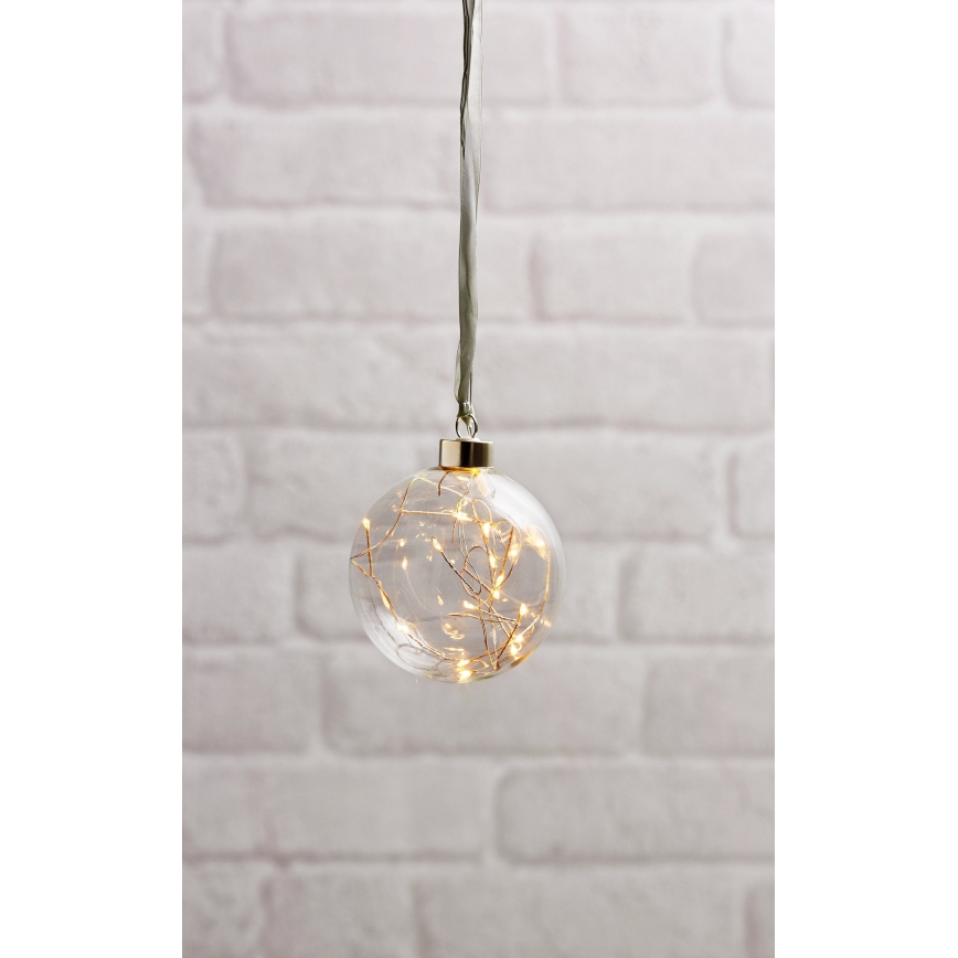 Eglo - LED Karácsonyi dekoráció 15xLED/0,012W/4,5/230V á. 10 cm