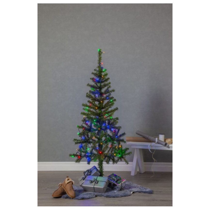 Eglo - LED Kültéri karácsonyi lánc 80xLED 8m IP44 többszínű