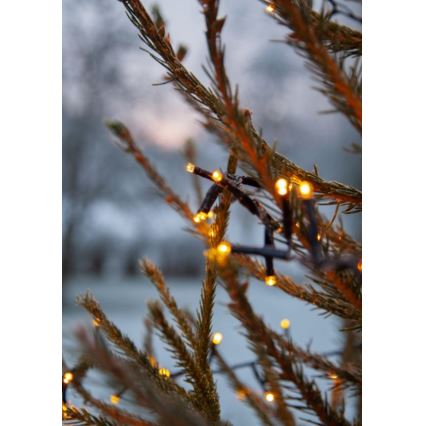 Eglo - LED kültéri karácsonyi fényfüzér 1200 LED, 29 m, IP44, meleg fehér