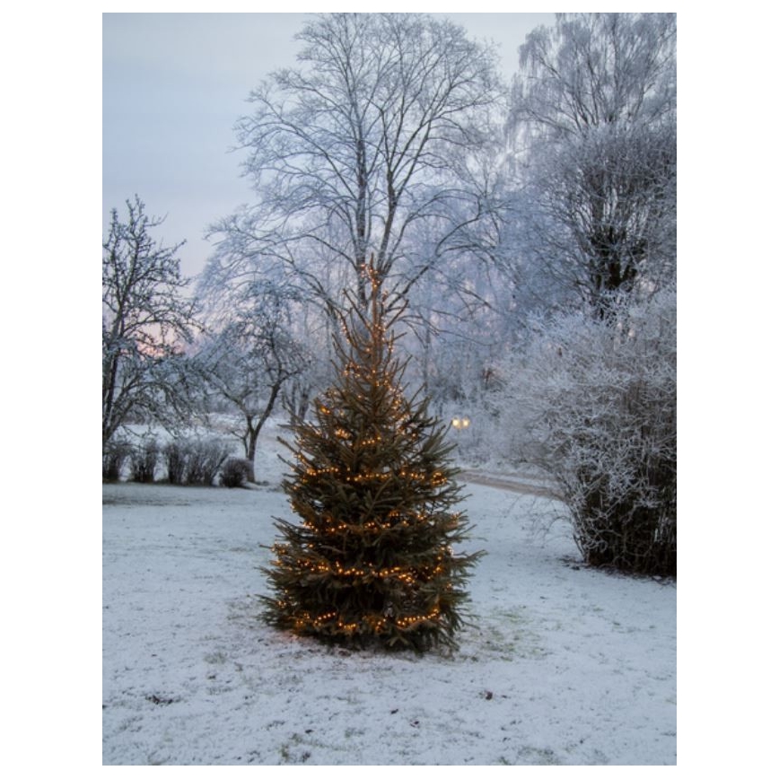 Eglo - LED kültéri karácsonyi fényfüzér 1200 LED, 29 m, IP44, meleg fehér