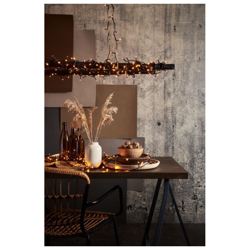 Eglo - LED kültéri karácsonyi fényfüzér 1200 LED, 29 m, IP44, meleg fehér