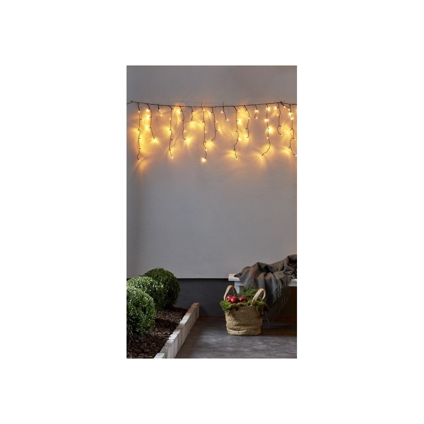 Eglo - LED kültéri karácsonyi fényfüzér 240xLED 6,4m meleg fehér IP44