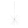 Eglo 411063 - LED karácsonyi dekoráció FIREWORK 60xLED/0,06W/3xAA átmérő 26 cm