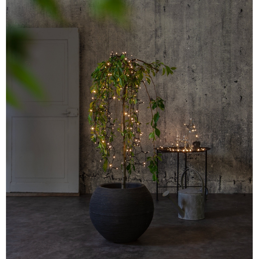 Eglo - LED Kültéri karácsonyi lánc 160xLED 11,2 m meleg fehér IP44