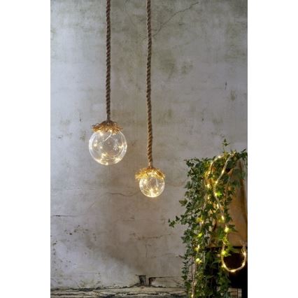 Eglo - LED Karácsonyi dekoráció 15xLED/0,06W/3xAA