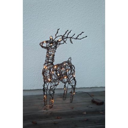 Eglo - LED Kültéri karácsonyi dekoráció 24xLED/0,06W/3xAA IP44