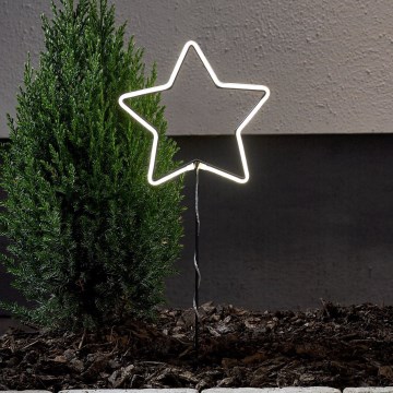 Eglo 411177 - LED kültéri karácsonyi dekoráció NEONSTAR 72xLED/3xAA IP44