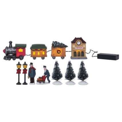 Eglo - LED Karácsonyi dekoráció 4xLED/0,018W/2xAA