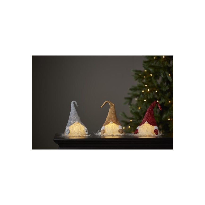 Eglo - LED karácsonyi dekoráció LED/0,06W/3xAG13 arany