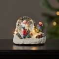 Eglo 411482 - LED karácsonyi dekoráció WINTERVILLE LED/2xAAA hógömb