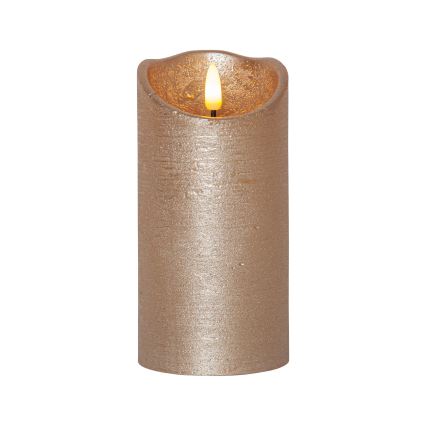 Eglo 411501 - LED karácsonyi dekoráció FLAME LED/0,03W/2xAA arany