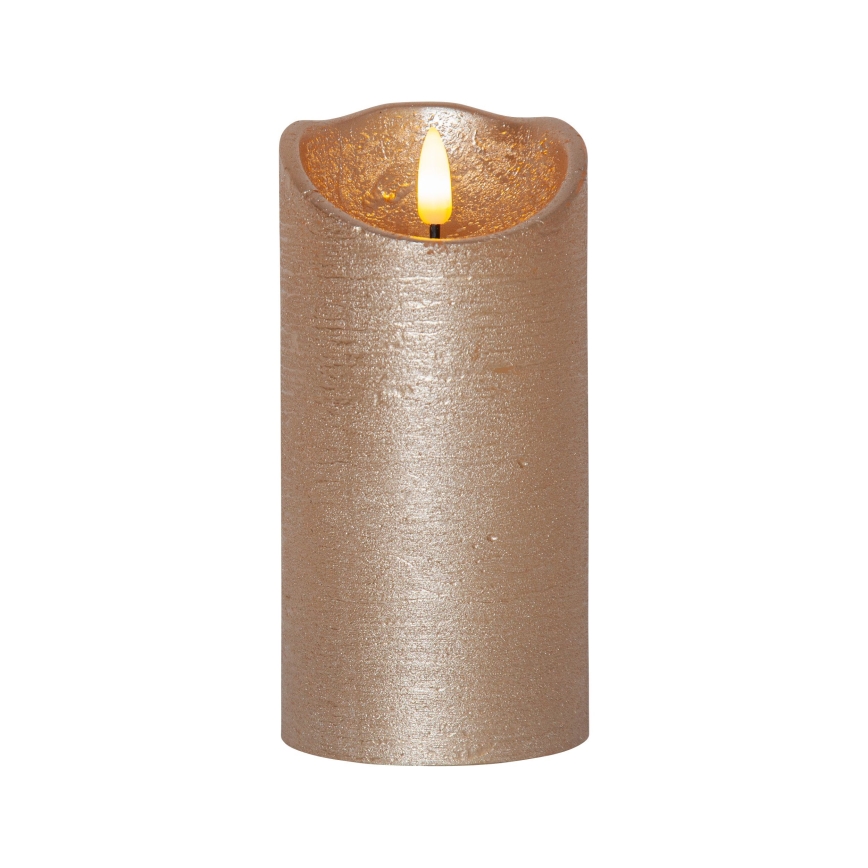 Eglo 411501 - LED karácsonyi dekoráció FLAME LED/0,03W/2xAA arany