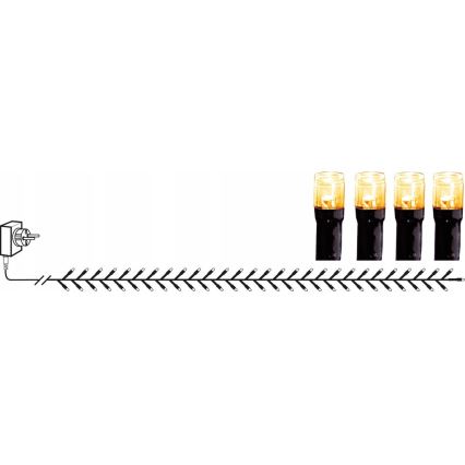 Eglo - LED kültéri fényfüzér 1200 LED 29m IP44 meleg fehér