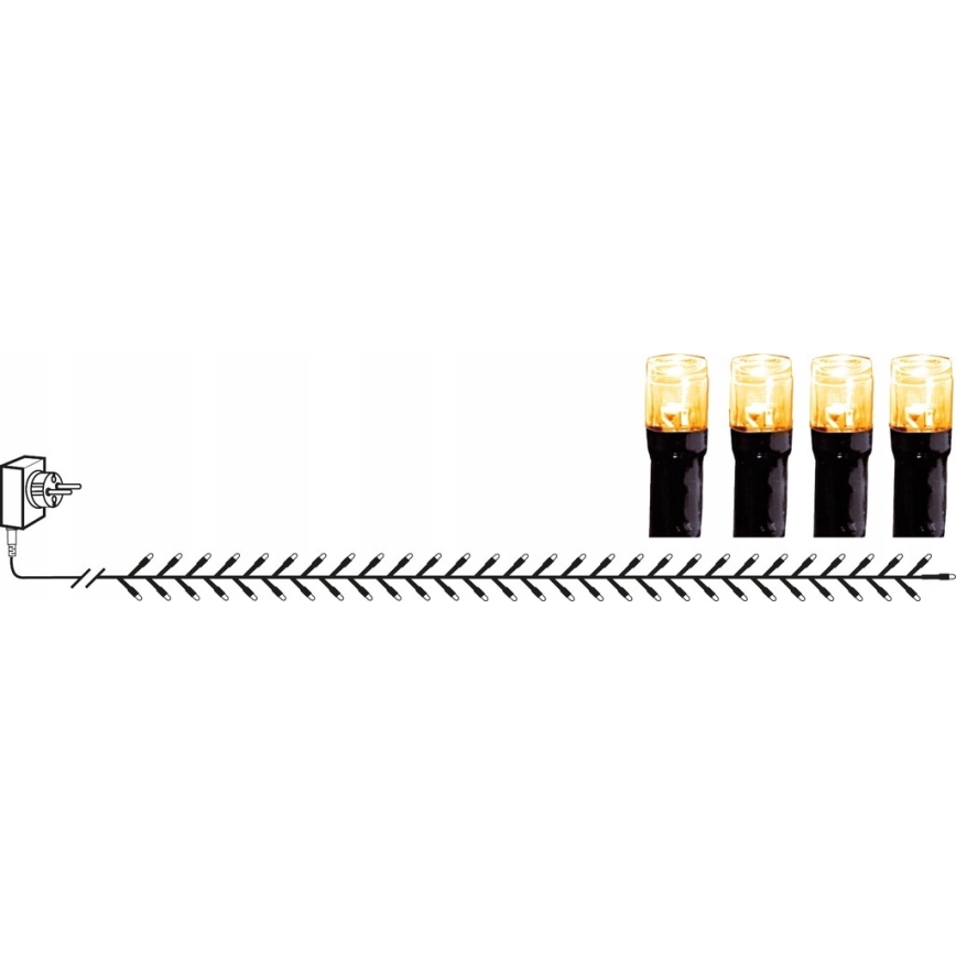 Eglo - LED kültéri karácsonyi fényfüzér 1200xLED 29m IP44 meleg fehér